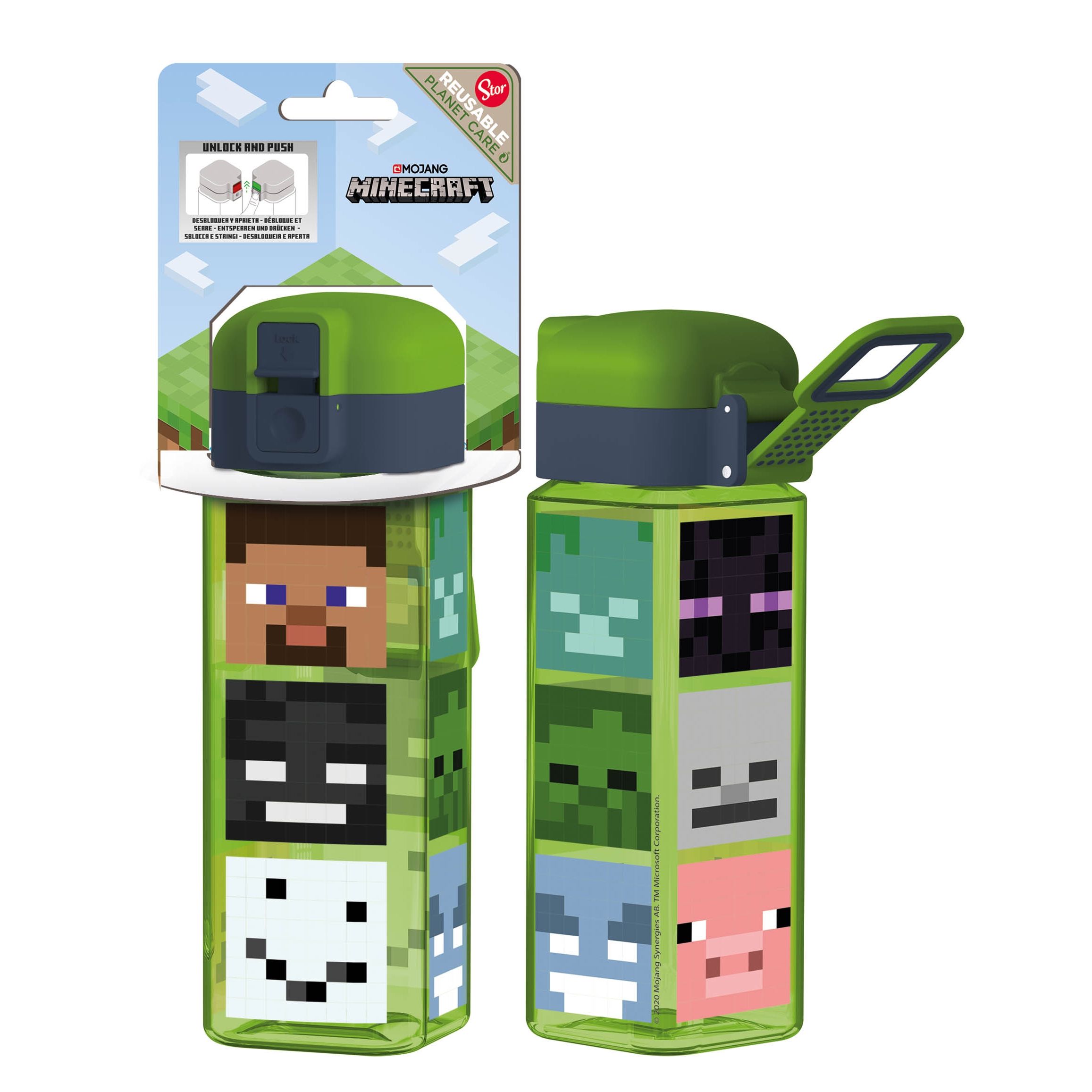 Minecraft drikkedunk - med låse flipfunktion og drikketud - Minecraft billede