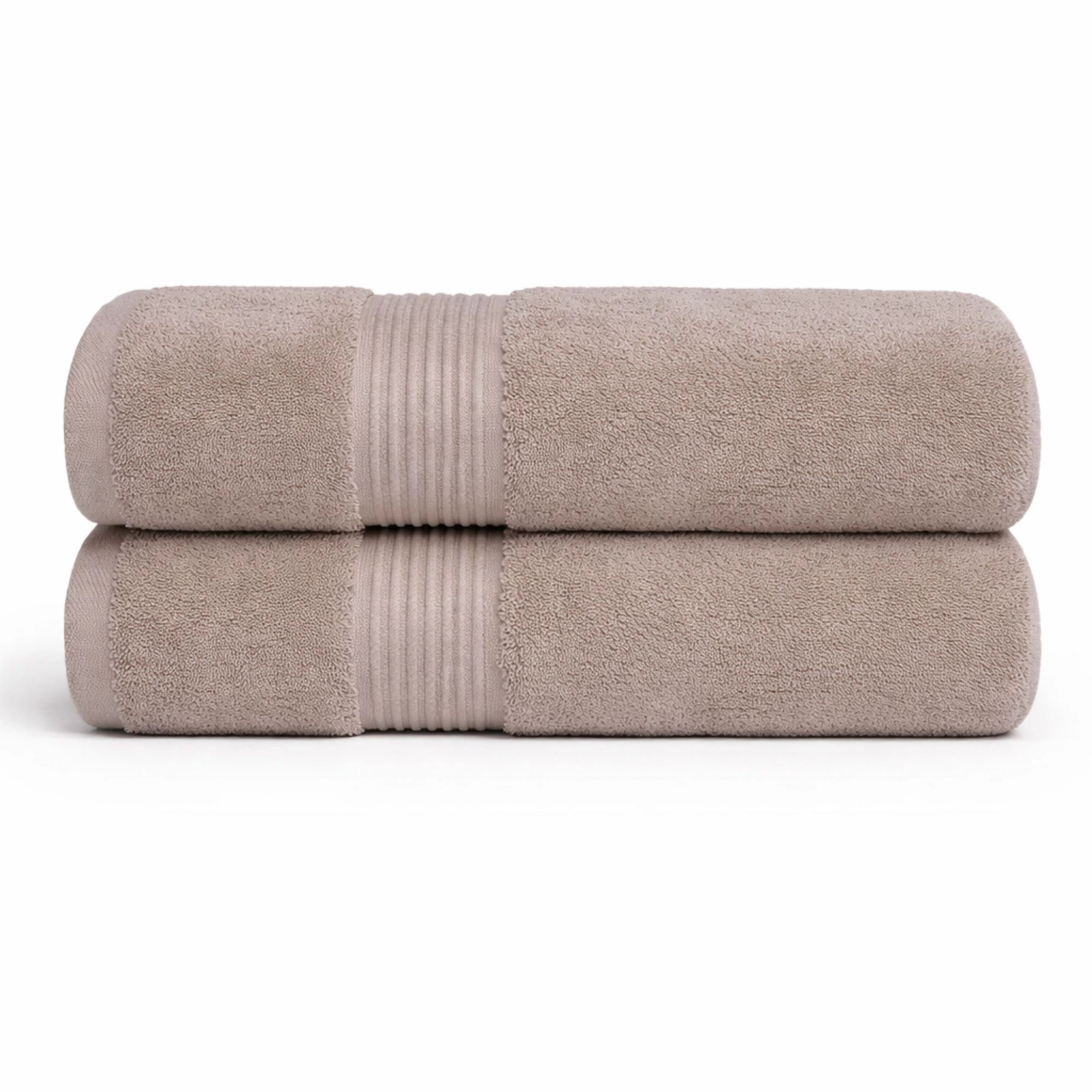 Bambus håndklæde - Gæstehåndklæde 40x60 cm - Bambus/bomuld - Sand