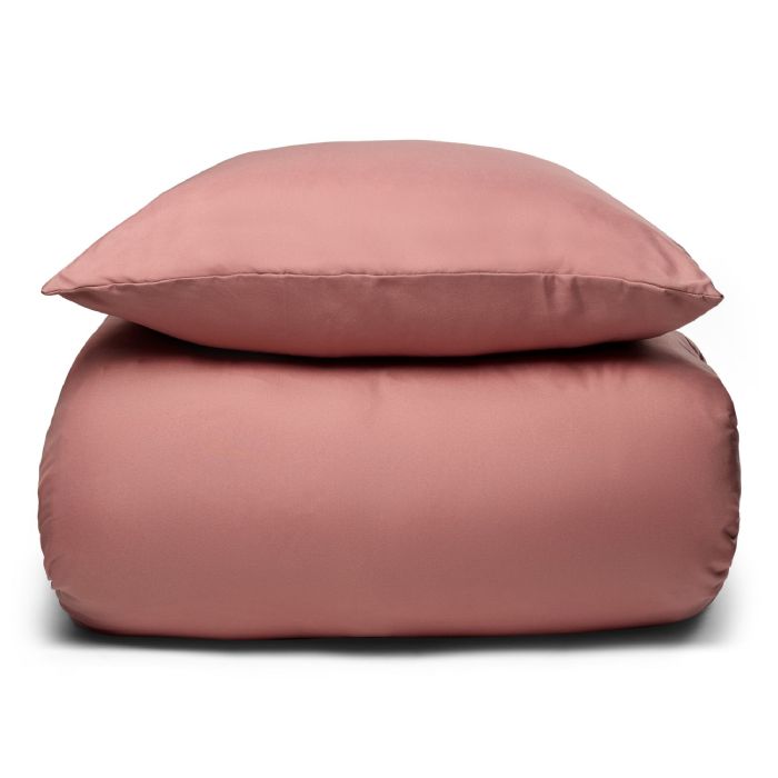 Sengetøj - Ensfarvet rosa sengesæt - Microfiber sengelinned - IN Style sengelinned 