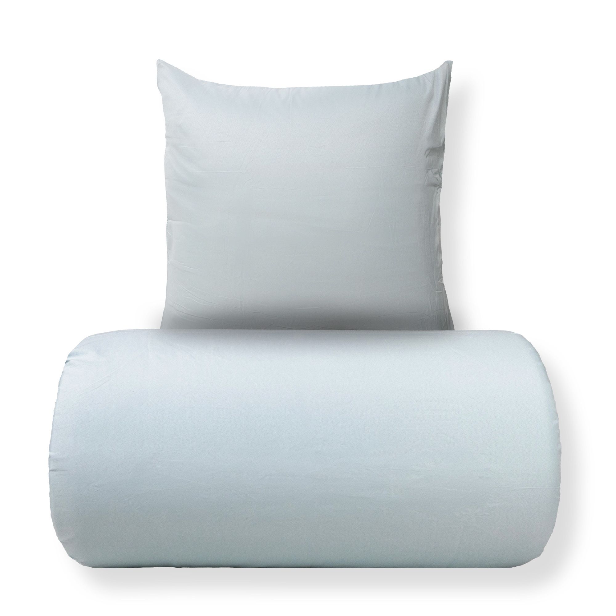 Sengetøj 140x200 cm - Microfiber - Ensfarvet pastel grøn