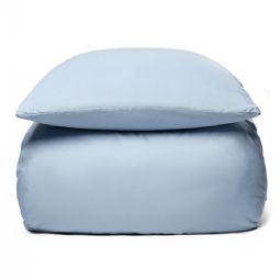 Sengetøj - Ensfarvet lyseblåt sengesæt - Microfiber sengelinned - IN Style sengelinned 