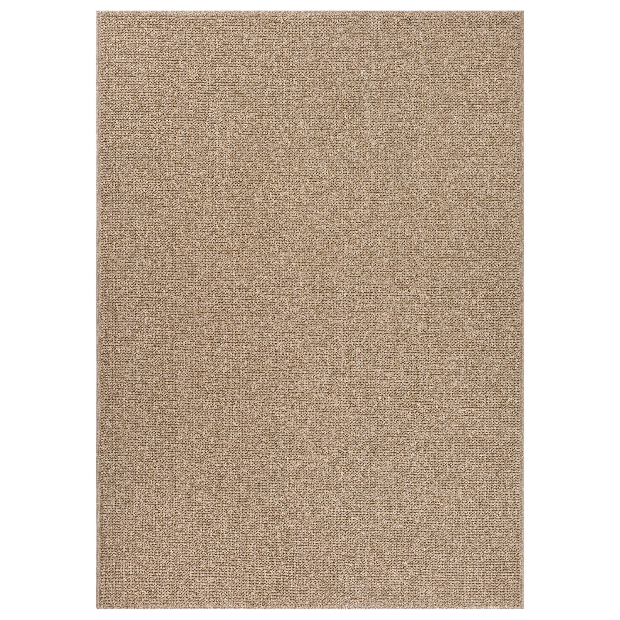 Gulvtæppe - 80x150 cm - Vævet tæppeløber - Natur - Kos - Nordstrand Home