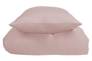 Junior sengetøj 100x140 cm - Rosa - Bambus sengetøj - Satinvævning - 100% Bambus - Nature By Borg