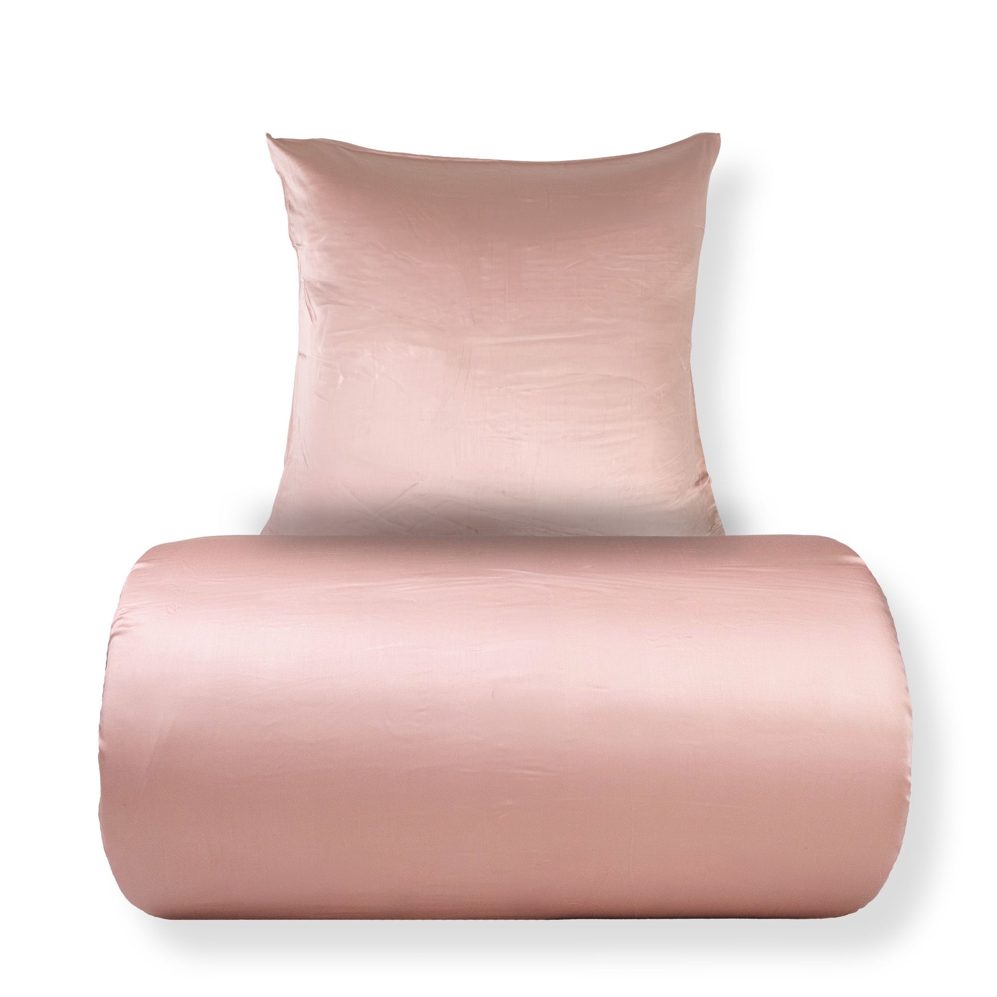 Bambus dobbelt sengetøj 240x220 cm - 100% bambus - Rosa