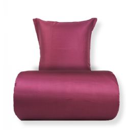 Bambus sengetøj - 100% bambus - Bordeaux