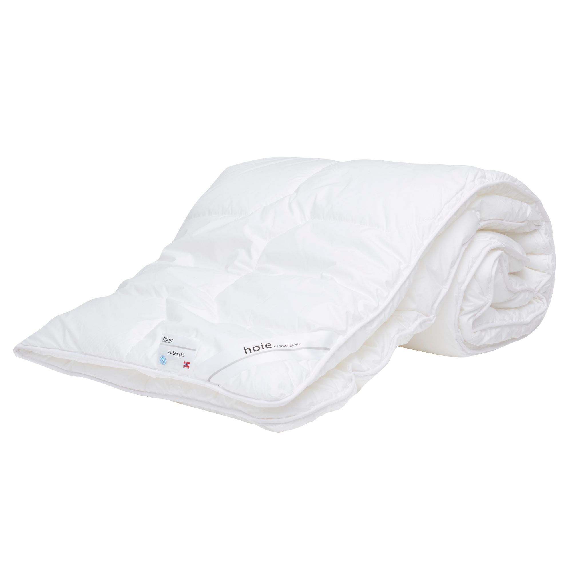 Dobbelt termodyne 200x220 cm - Allergivenlig dyne med fiber - Varm dobbeltdyne med 2 lag - Høie Of Scandinavia Allergo