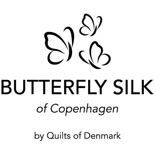 Silkesengetøj Silke Butterfly silk - 140x200cm Strygefrit sengetøj