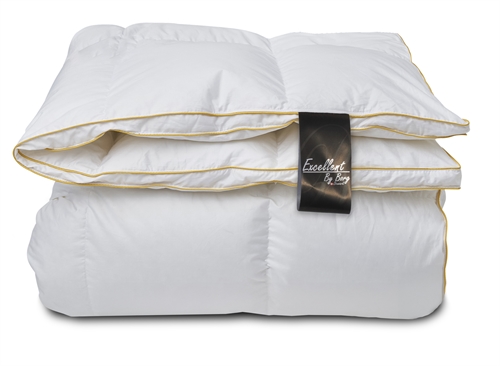 Billede af Helårsdyne dobbelt dyne - 200x220cm - 100% Moskusdun - Dansk produceret og allergivenlig dyne - Limited edition