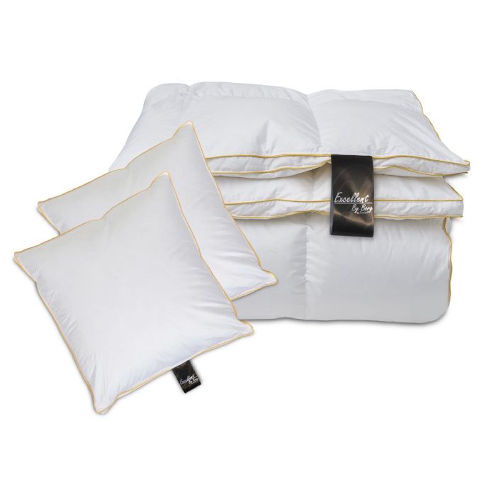 Billede af Dobbeltdyne og pude sæt - 200x220 + 2 x 60x63 cm - Helårs dobbelt dyne inkl puder - Limited edition