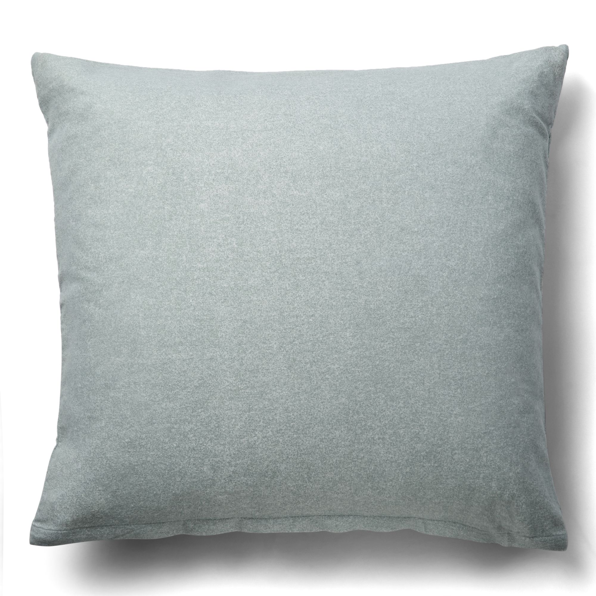 Pudebetræk 60x63 cm - Bomulds flonel - Green Melange