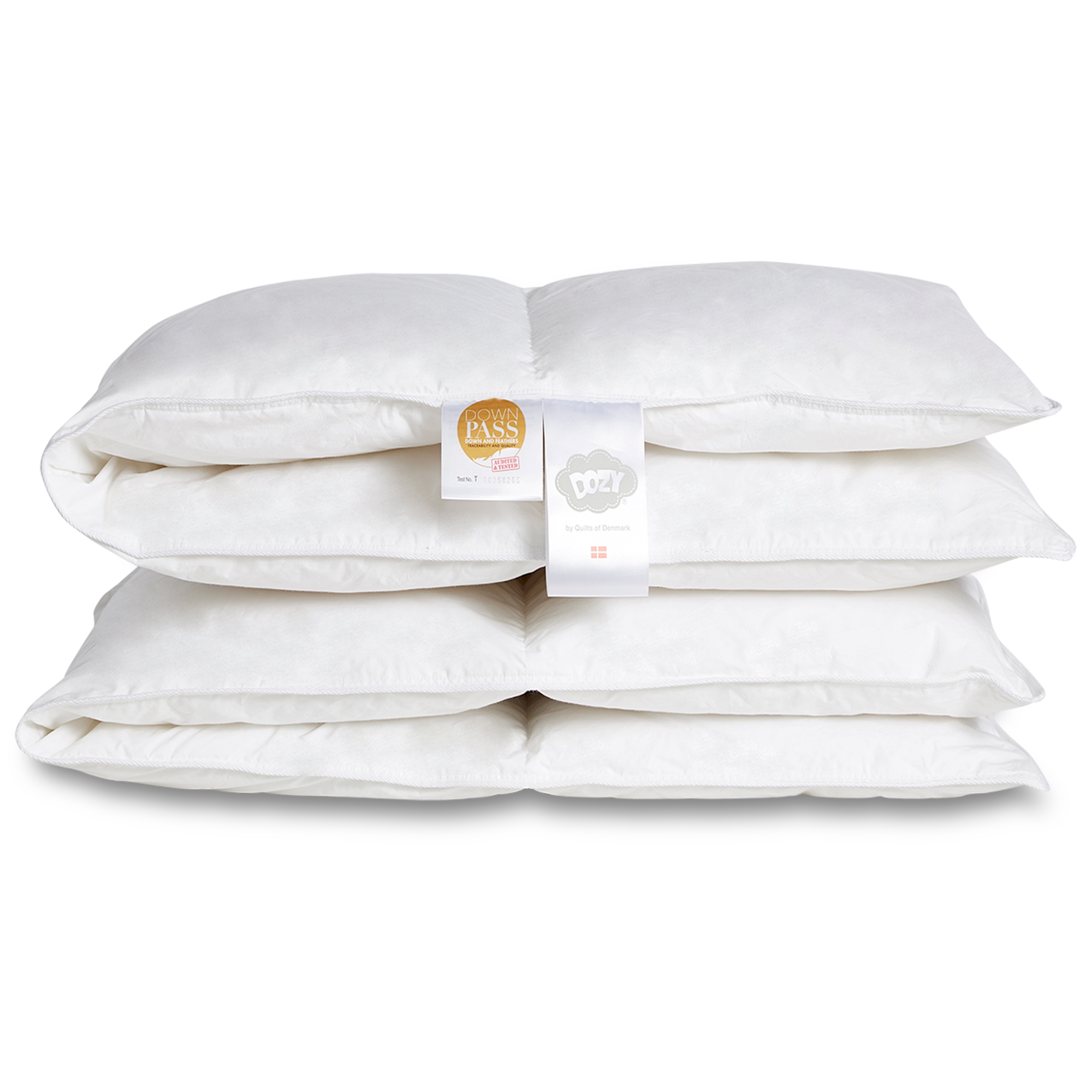 Juniordyne med moskusdun - 100x140 cm - Svanemærket Dozy helårs junior dyne - Produceret i samarbejde med Astma og allergi Danmark billede