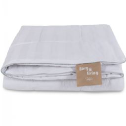 Silkedyne med 100% Mulberry silkefyld - Temperaturregulerende helårsdyne fra Borg Living 