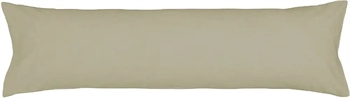 Pudebetræk 50x150 cm - Lys beige - 100% ekstra fin bomuld - Høie