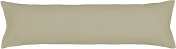 4: Pudebetræk 50x150 cm - Lys beige - 100% ekstra fin bomuld - Høie