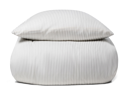 Billede af Sengetøj i 100% Egyptisk bomuld - 150x210 cm - Hvidt sengetøj - Ekstra blødt sengesæt fra By Borg