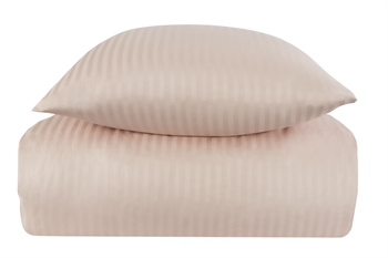 Sengetøj 240x220 cm - Lyserødt king size sengetøj - 100% Bomuldssatin - Borg Living sengelinned