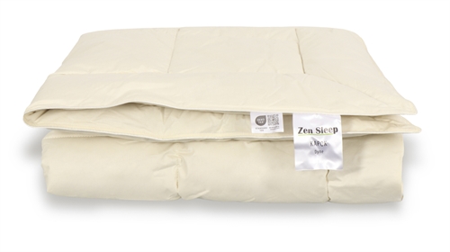 Baby dyne - Kapok dyne - 70x100 cm - Helårsdyne - Dyne med kapok - Zen Sleep babydyne