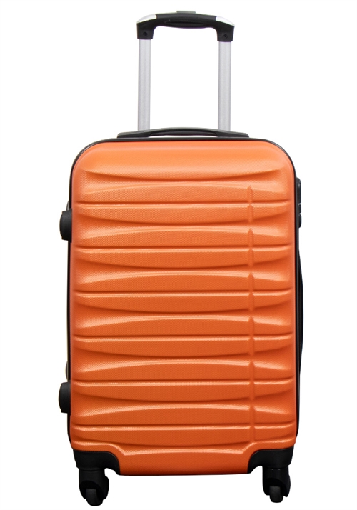 Billede af Kabinekuffert - Hardcase - Orange håndbagage kuffert tilbud