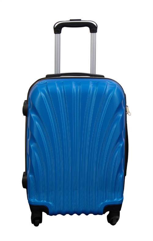 Billede af Kabinekuffert - Musling blå - Hardcase kuffert - Eksklusiv rejsekuffert