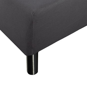 Stræklagen 70×200 cm – Antracitgråt jersey lagen – 100% Bomuld – Faconlagen til madras