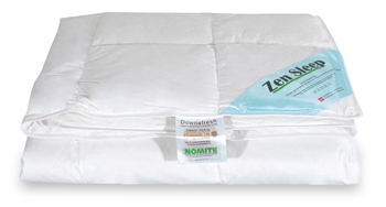 Sommerdyne 140x220 cm med moskusdun - Zen Sleep dyne - Let og sval sommer dyne
