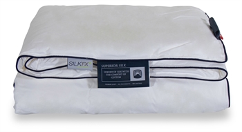 Billede af Dobbelt dyne 200x220 cm - silkedyne - Nordic Comfort - Helårs silkedobbeltdyne - 100% langfibret mulberry silke