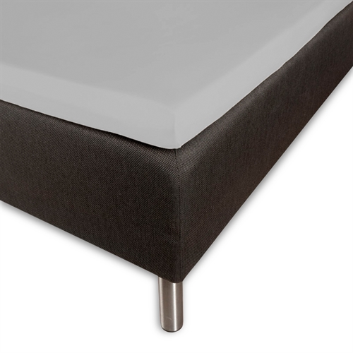Bambus lagen - Kuvertlagen 160x200x8 cm - Lysegrå - 100% bambus - Lagen til topmadras