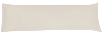 Pudebetræk 50x150 cm - Blødt, jacquardvævet bomuldssatin - Check sand - By Night pudebetræk