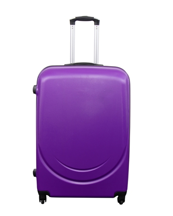 Billede af Stor kuffert - Classic lilla - Hardcase kuffert - Smart rejsekuffert