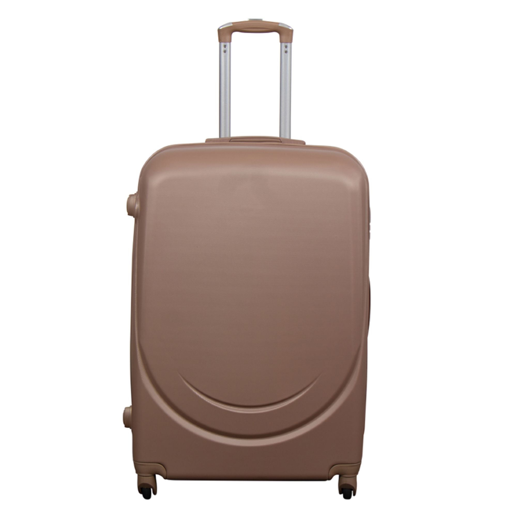 Stor kuffert - Classic mocca - Hardcase kuffert - Smart rejsekuffert