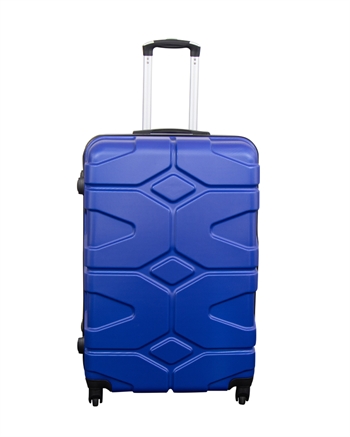 Stor kuffert - Military Blå - Hardcase kuffert - Smart rejsekuffert