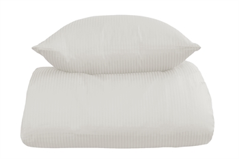 3: Sengetøj i 100% Egyptisk bomuld - 140x200 cm - Hvidt sengetøj - Ekstra blødt sengesæt fra By Borg