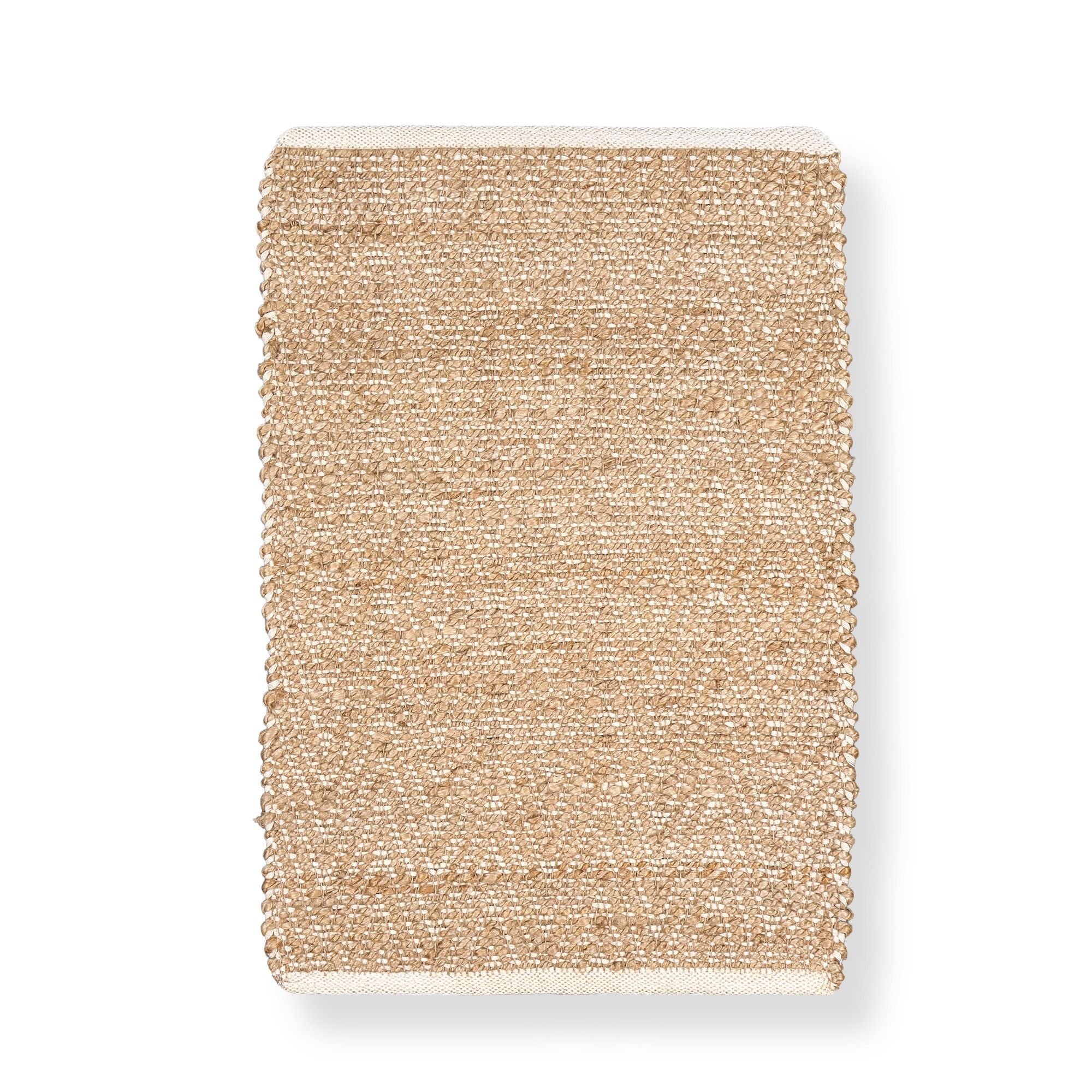 Jute tæppe - Naturfarvet - Stort gulvtæppe - 140x200 cm - Nordstrand Home