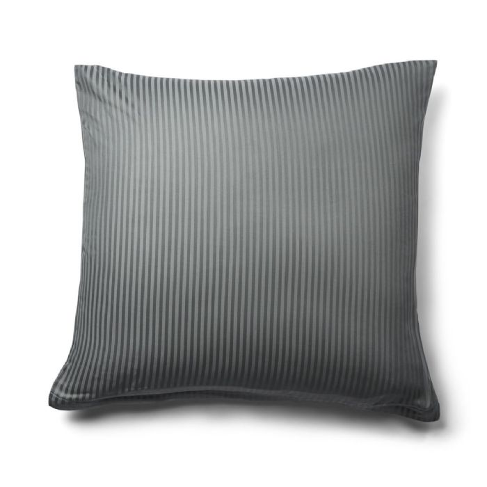 Pudebetræk 60x63 cm - 100% Egyptisk bomuld - Lysegråt hovedpudebetræk - Ekstra blødt pudebetræk