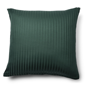 10: Pudebetræk 50x70 cm - 100% Bomuldssatin - Grønt ensfarvet hovedpudebetræk - Borg Living