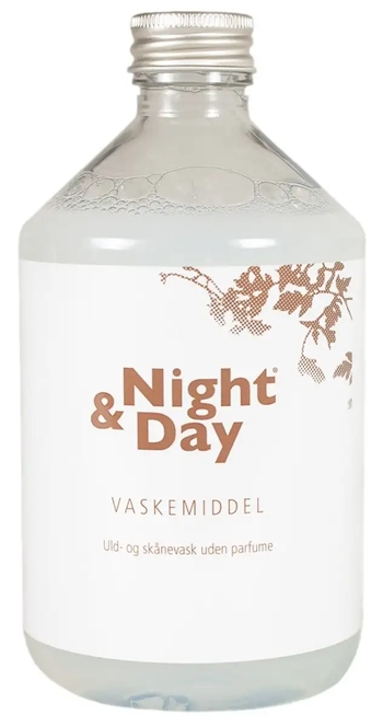 Billede af Dun vask - Enzymfrit vaskemiddel - Til dundyner og dunpuder - Dansk produceret vaskemiddel til uld, dun og skånevask - Night & Day
