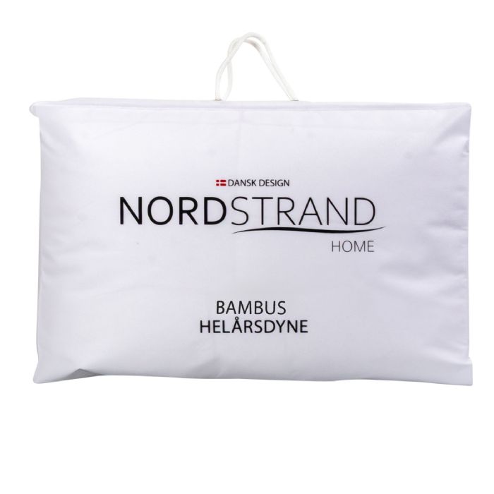 Bambus dyne - Allergivenlig helårsdyne med ekstra blød dunfiber og 100% bambus bolster - Nordstrand Home 
