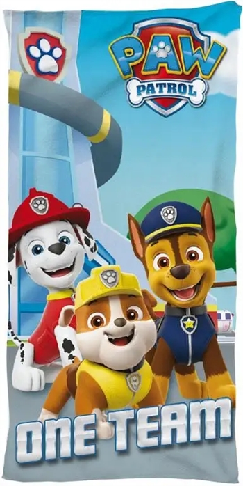 6: Badehåndklæde - Paw Patrol - 70x140 cm - 100% Bomuld