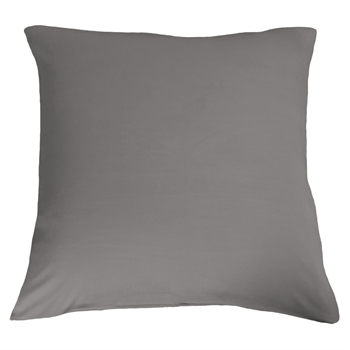 Bambus pudebetræk 60x63 cm - Grå - Satinvævning - 100% Bambus - Nature By Borg