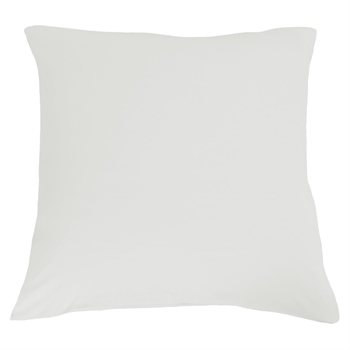 Bambus pudebetræk 60x63 cm - Hvid - Satinvævning - 100% Bambus - Nature By Borg