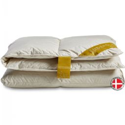 Edderdunsdyne - Sommerdyne med 100% edderdun og kashmir vår - Ægte Dansk produceret luksus - Sval dyne 