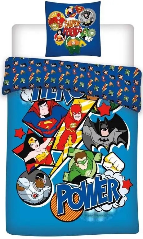 Superheltene • Junior Sengetøj 100x140 cm • 100% bomuld