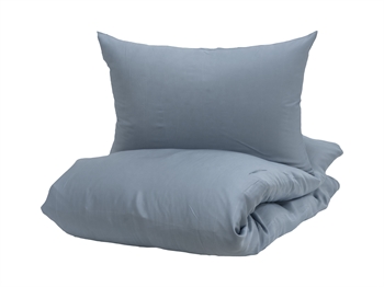 Sengetøj 200x220 cm - Enjoy blue - 100% Bambus sengesæt - Turiform sengetøj til dobbeltdyne