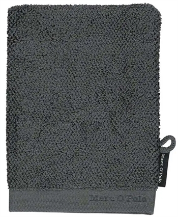 8: Luksus vaskehandske - 16x22 cm - Antracit - 100% Bomuld - Marc O Polo håndklæder på tilbud