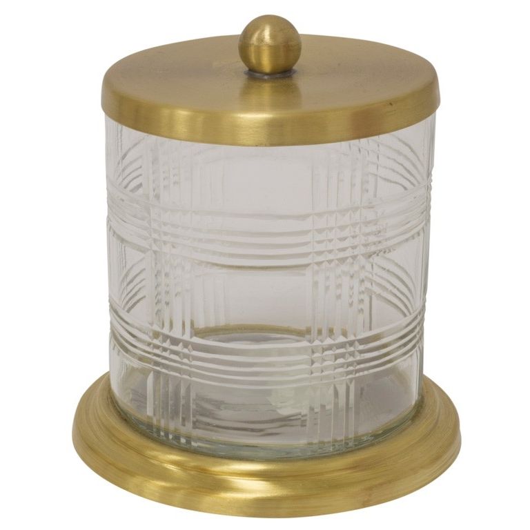 Borås Cotton Watsu - Opbevaringsglas - Guld