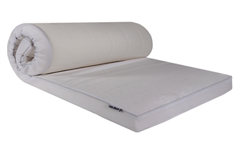 7: Latex topmadras - 90x200 cm - 8 cm høj - Latex & naturlatex - Zen sleep topmadras til enkeltseng