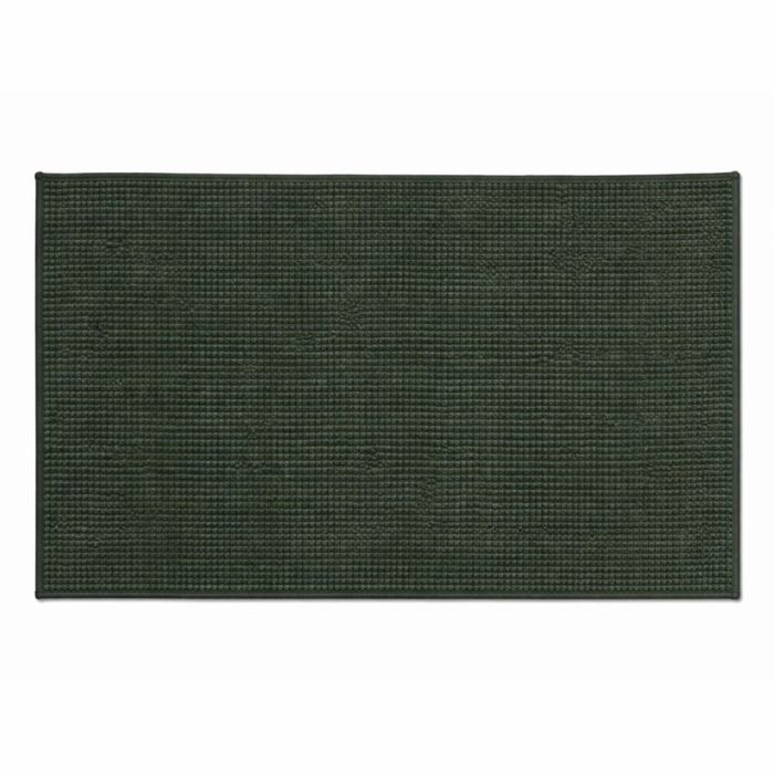 Bademåtte - 50x80 cm - Skridsikker bademåtte - Grøn