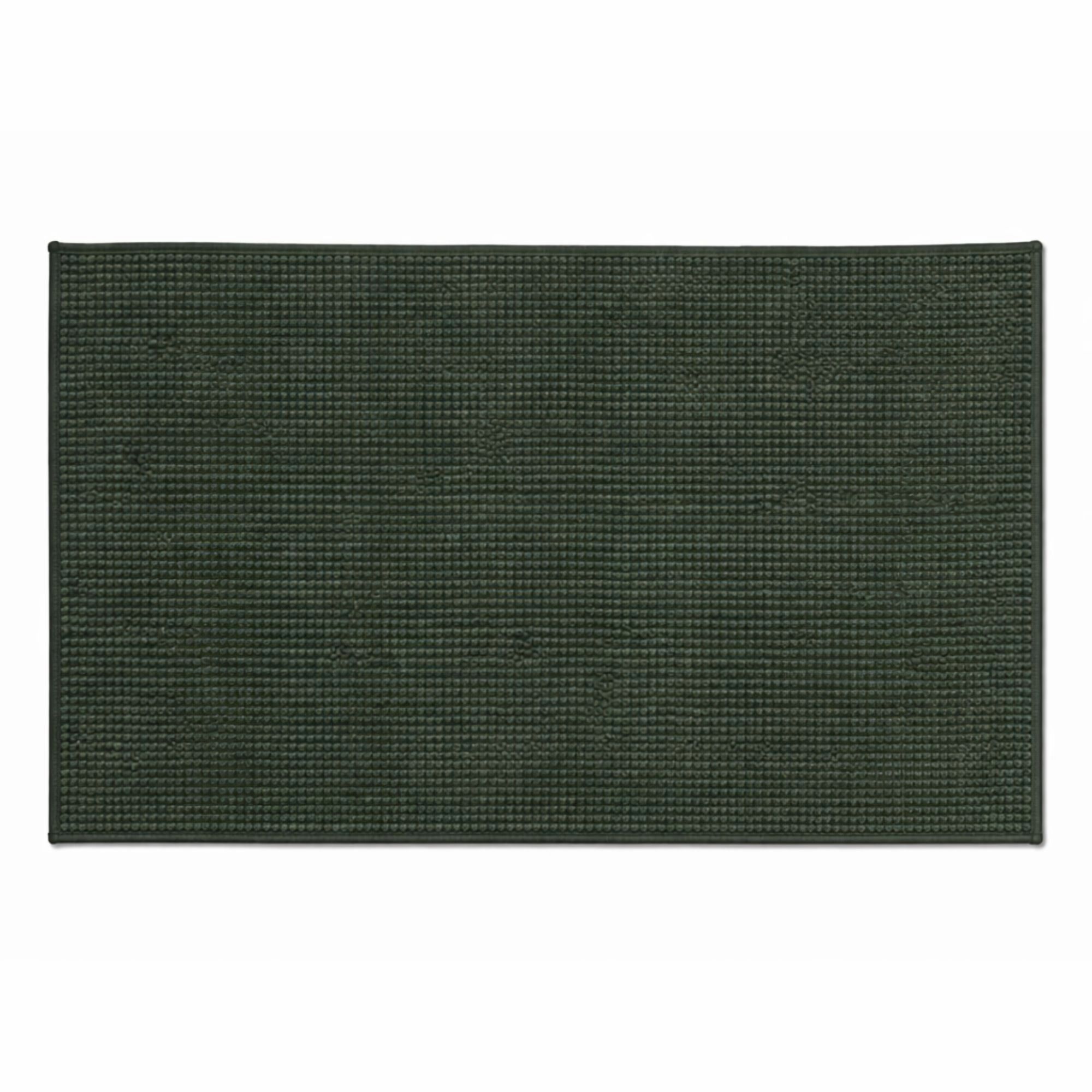 Bademåtte - 50x80 cm - Skridsikker bademåtte - Grøn