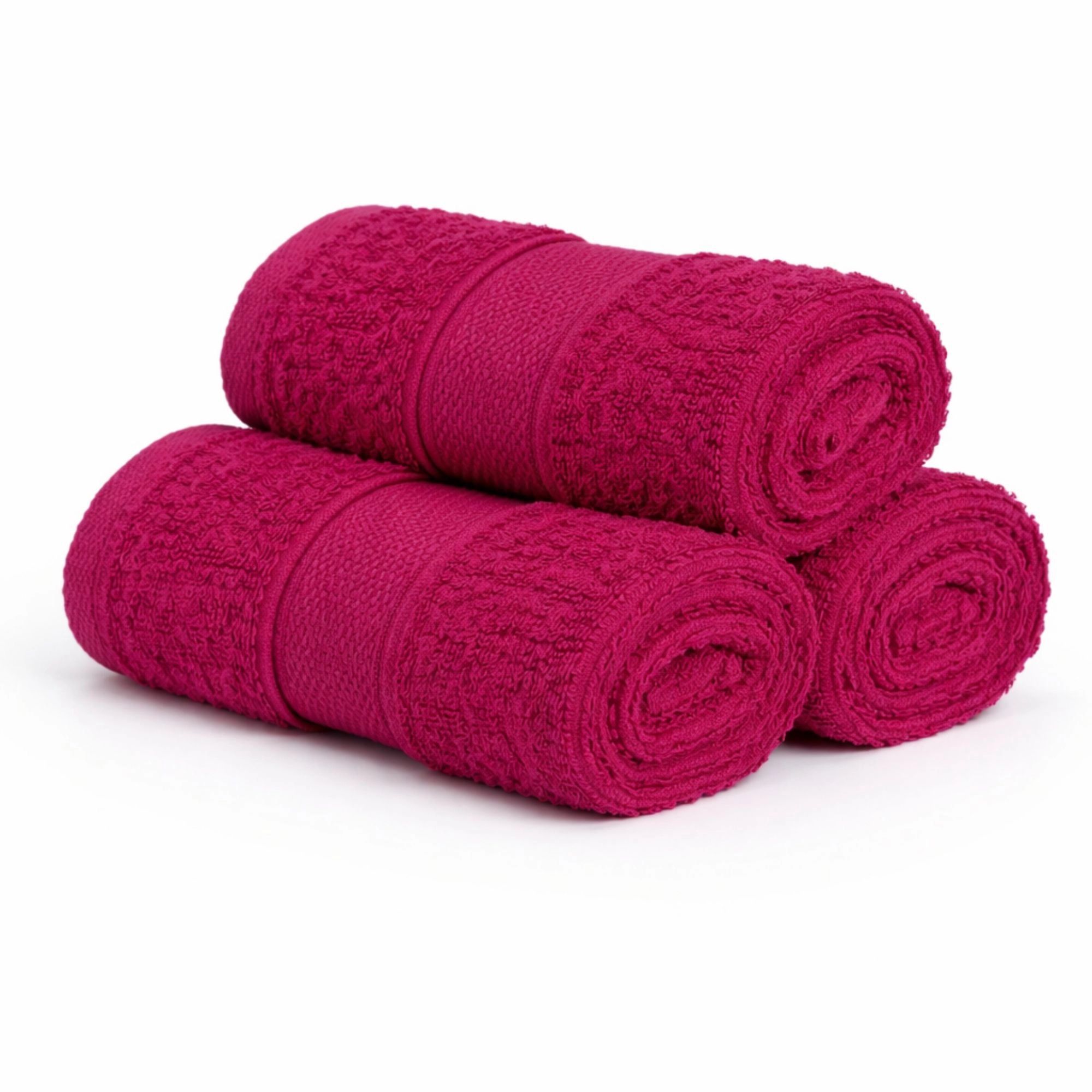 Bomulds vaskeklud - 100% bomuld - Vaskeklud 30x30 cm - Diamant - Aubergine