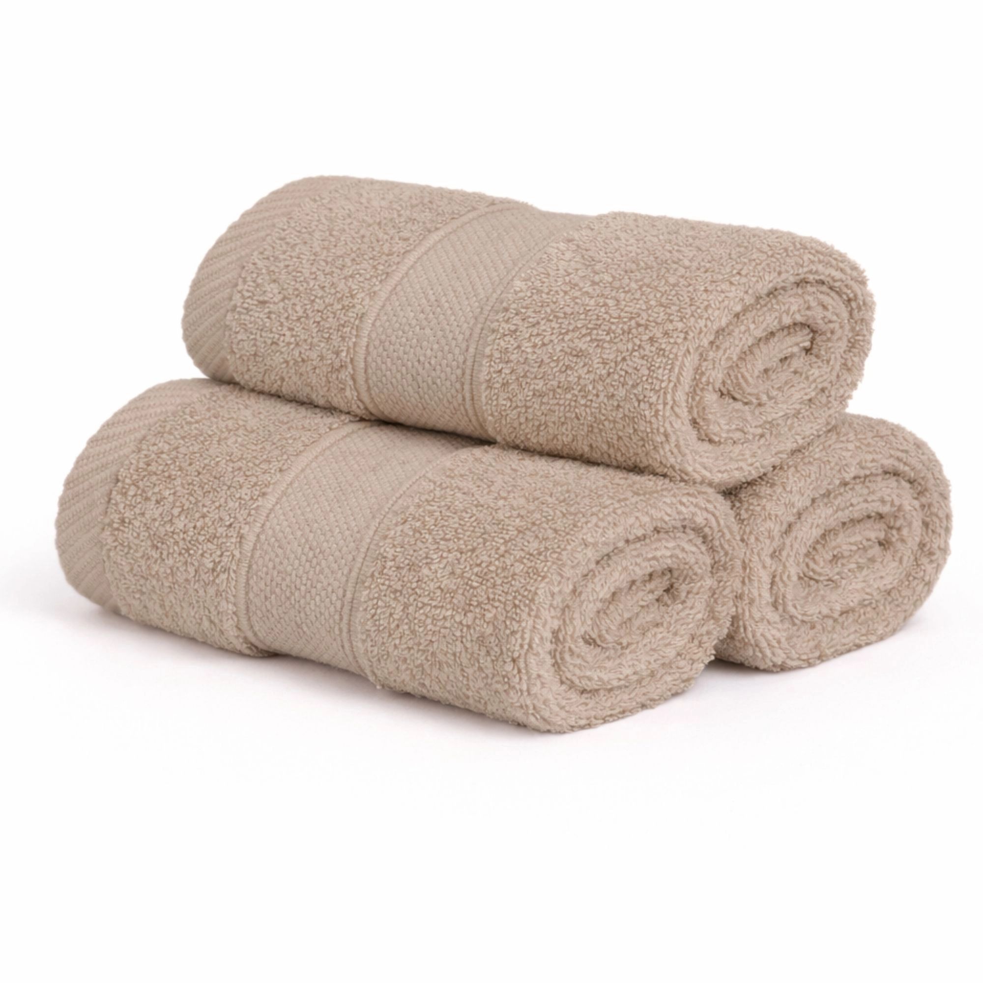 Bomulds vaskeklud - 100% bomuld - Vaskeklud 30x30 cm - Diamant - Sand